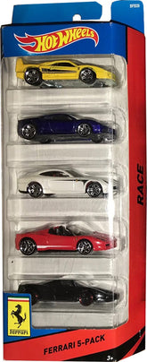Hot Wheels Ferrari 5 Pack
